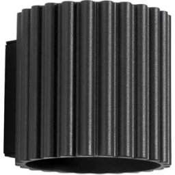 Aplique de pared Aura negro G9