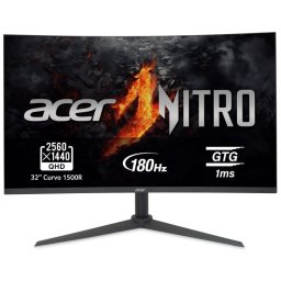 Acer Gaming Nitro XZ320QU S3 31.5" LED VA QHD 180Hz 1ms Curva 1500R