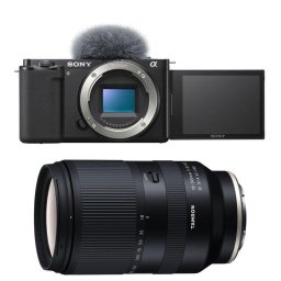 Cámara Mirrorless Sony Alpha ZV-E10 24.2 MP 16x Zoom Óptico Sensor APS-C Kit Tamron 18-300mm 4K WiFi