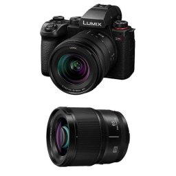 Cámara Mirrorless Panasonic Lumix S5 Mark II 24.2 MP Zoom 20-60mm Sensor Full Frame Kit 85mm F1.8 Wi-Fi