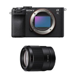 Cámara Mirrorless Sony Alpha 7C II 33 MP Zoom Óptico FE 35mm Sensor CMOS Full Frame WiFi 4K Estabilización