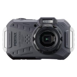 Cámara Compacta Pentax WG-1000 16MP Zoom 4x USB Tipo C Sumergible Gris