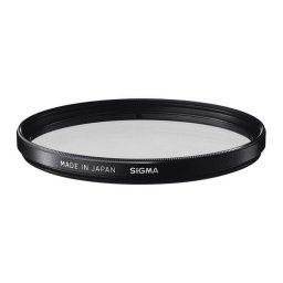Filtro de lente Sigma 49mm WR UV negro ultravioleta antistático resistente