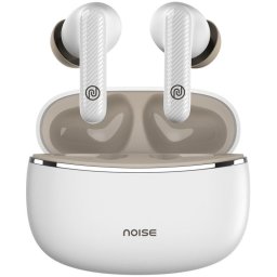 Auriculares Noise Aura inalámbricos Bluetooth para uso diario y llamadas, color blanco