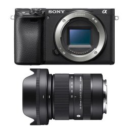 Cámara Mirrorless Sony Alpha A6400 24.2MP 4K UHD 18-50mm f/2.8 DC DN WiFi
