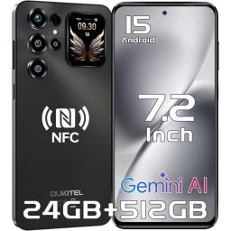 Oukitel C68 Plus 4G 8GB 512GB 7.2" Negro