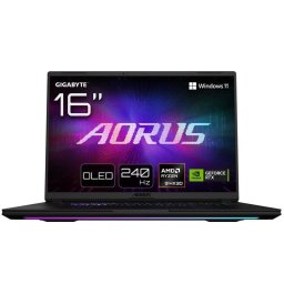 Portátil GIGABYTE AORUS MASTER 16 16" AMD Ryzen 9 9955HX3D 32GB 1TB SSD RTX 5090 Windows 11