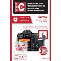 Protector De Pantalla De Vidrio Caruba Para Pantallas De 3' (2 Unidades)