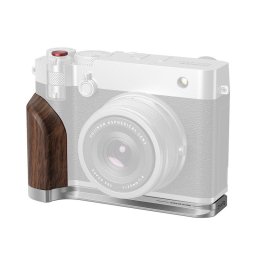 Empuñadura Smallrig Gris Con Mango De Madera Para Fujifilm Gfx100rf