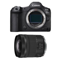 Cámara Mirrorless Canon EOS R5 Mark II 45MP 8K 24-105mm Sensor Full-Frame WiFi BT