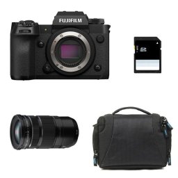 Cámara sin espejo Fujifilm X-H2 40,2MP 8K WiFi 18-120mm Bluetooth Estabilización de imagen