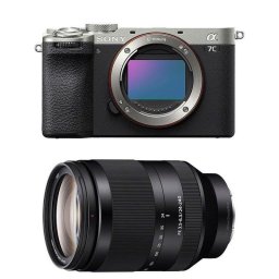 Cámara Mirrorless Sony Alpha 7C II 33 MP sensor full-frame objetivo 24-240 mm Bluetooth WiFi