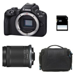 Cámara Mirrorless Canon EOS R50 24,2 MP 6K UHD RF-S 18-150 mm IS STM Bluetooth WiFi