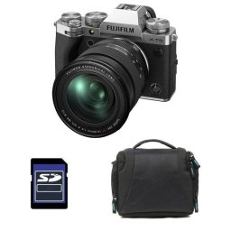 Cámara Mirrorless Fujifilm X-T5 40.2MP 6.2K 16-80mm WiFi Bluetooth