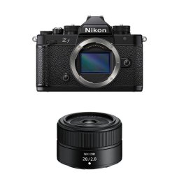 Cámara Mirrorless Nikon Zf 24.5MP Sensor Full-Frame WiFi Bluetooth + Objetivo Z 28mm f/2.8