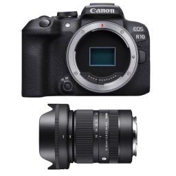 Cámara Mirrorless Canon EOS R10 24.2MP RF-S 18-50mm F2.8 WiFi Bluetooth