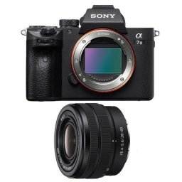 Cámara Mirrorless Sony Alpha 7 III 24MP Sensor Full-Frame 28-60mm WiFi USB-C