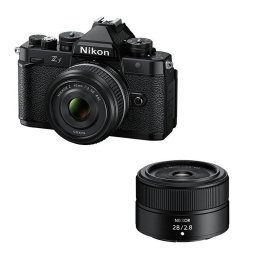 Cámara Mirrorless Nikon Zf 24.5MP Sensor Full-Frame + Objetivos 40mm f/2 SE y 28mm f/2.8