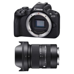 Cámara Mirrorless Canon EOS R50 24.2MP 4K 18-50mm F2.8 WiFi Bluetooth