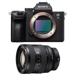 Cámara Mirrorless Sony Alpha 7 III 24MP 20-70mm Sensor Full-Frame USB-C WiFi Bluetooth