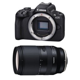 Cámara Mirrorless Canon EOS R50 24.2MP 4K 18-300mm WiFi Bluetooth