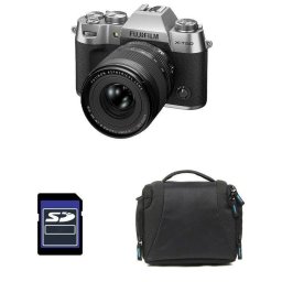 Cámara Mirrorless Fujifilm X-T50 Plata 40.2MP 16-50mm WiFi Bluetooth