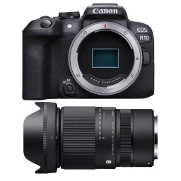 Cámara Mirrorless Canon EOS R10 24.2MP RF-S 16-300mm F3.5-6.7 WiFi Bluetooth