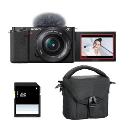 Cámara Mirrorless Sony Alpha ZV-E10 24.2MP 4K 16-50mm WiFi Bluetooth