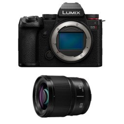 Cámara Mirrorless Panasonic Lumix S5 II 24.2MP Sensor Full-Frame WiFi Bluetooth + Objetivo 85mm F1.8