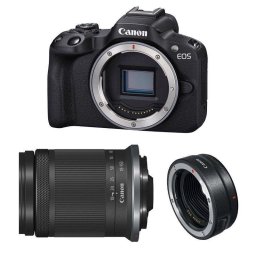 Cámara Mirrorless Canon EOS R50 24.2MP RF-S 18-150mm IS STM WiFi Bluetooth