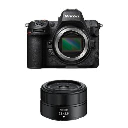 Cámara Mirrorless Nikon Z8 45.7MP 8K 28mm f/2.8 Sensor Full-Frame USB-C WiFi