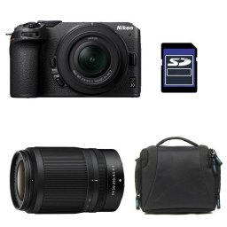 Cámara Mirrorless Nikon Z30 20.9MP 4K 16-50mm + 50-250mm WiFi Bluetooth