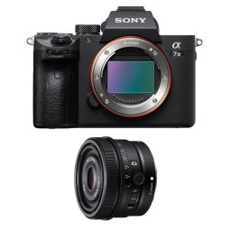 Cámara Mirrorless Sony Alpha 7 III 24MP Sensor Full-Frame 40mm F2.5 USB-C WiFi