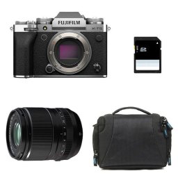 Cámara Mirrorless Fujifilm X-T5 40.2MP 6.2K 23mm F1.4 WiFi Bluetooth