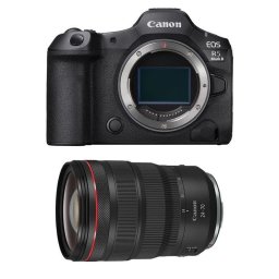 Cámara Mirrorless Canon EOS R5 Mark II 45MP 8K 24-70mm Sensor Full-Frame WiFi Bluetooth