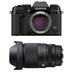 Cámara Mirrorless Fujifilm X-T50 40.2MP 6.2K/30P WiFi Bluetooth + Sigma 16-300mm f/3.5-6.7