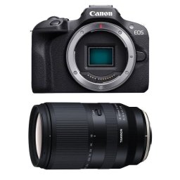 Cámara Mirrorless Canon EOS R100 24.1MP WiFi Bluetooth + Objetivo Tamron 18-300mm F/3.5-6.3