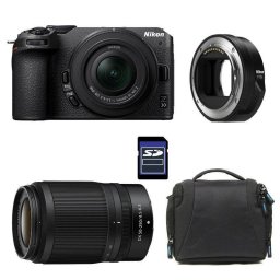 Cámara Mirrorless Nikon Z30 20.9MP 16-50mm + 50-250mm WiFi Bluetooth