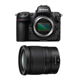 Cámara Mirrorless Nikon Z8 45.7MP 8K 24-70mm F/4 Sensor Full-Frame USB-C WiFi
