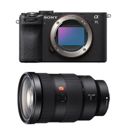 Cámara Mirrorless Sony Alpha 7C II 33MP Sensor Full-Frame WiFi Bluetooth + Objetivo FE 24-70mm F2.8 GM