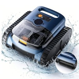 Robot Piscina Seauto Limpiafondos y Paredes 180min Autonomía 200m²