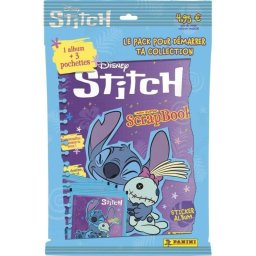 Panini Stitch 2 Mon Super Scrapbook – Álbum De Pegatinas De 32 Páginas + 3 Sobres (15 Pegatinas)