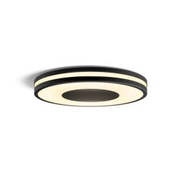 Plafón Being Philips Hue White Ambiance Luz de Techo Inteligente Negro