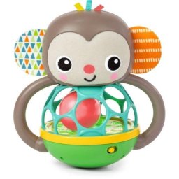 Sonajero Musical Luminoso Bright Starts Grab & Giggle Monkey Multicolor
