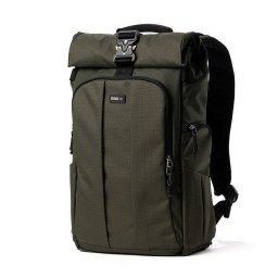 Mochila Think Tank FocusPoint 22L verde con compartimento para portátil de 14" y protección lluvia