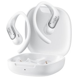 Auriculares Shokz OpenFit Air 2 inalámbricos Bluetooth 6.1 con micrófono y diseño abierto blanco
