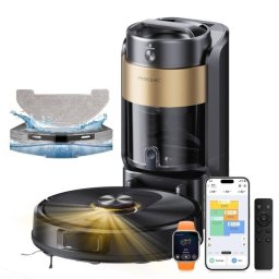Robot Aspirador Proscenic Q20 con Autovaciado Navegación LiDAR 10.000 Pa Alexa