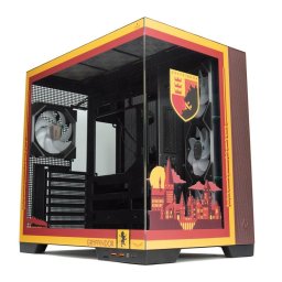 Torre PC Forgeon Tiberium EVO Torre ATX ARGB USB-C Cristal Templado Negra Harry Potter House Pride Gryffindor