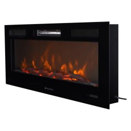Chimenea Eléctrica Purline CHE-650 2000W Insertable con Mando y Programador