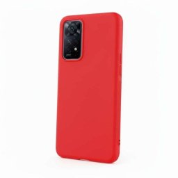 Funda para móvil La Casa de las Carcasas Silicona Microfibra Negra antideslizante para Xiaomi Redmi Note 11 Pro 5G